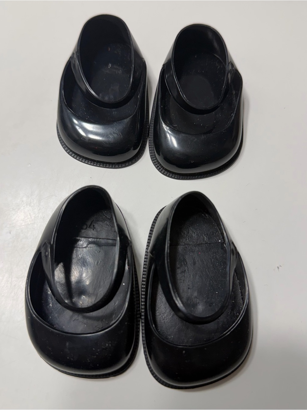 American Girl Doll Pleasant Company Samantha’s Molly’s Black Meet Shoes